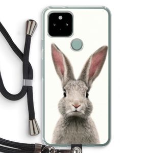 Daisy: Pixel 5 Transparant Hoesje met koord