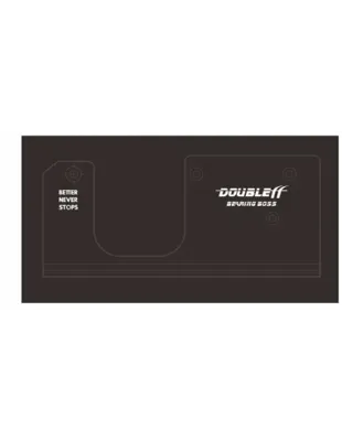 Double Ff Bearing Boss Lager Pers Voor Skeelerwielen (zwart) Zwart Max 125mm