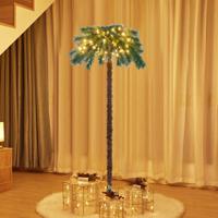150cm Kunstkerstboom Verlichte Kerstboom met Warm Witte Lichtjes - thumbnail