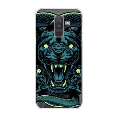 Cougar and Vipers: Samsung Galaxy A6 Plus (2018) Transparant Hoesje