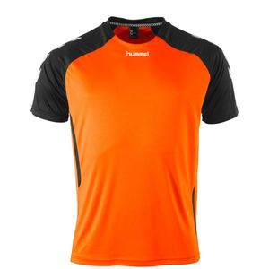 Hummel 110004 Aarhus Shirt - Shocking Orange-Black - M