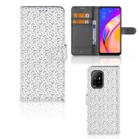 OPPO Reno5 Z | A94 5G | Telefoon Hoesje | Stripes Dots