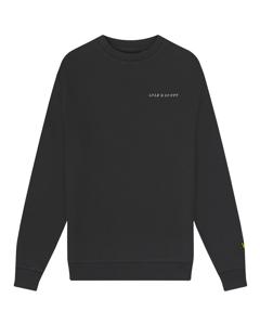 Lyle & Scott Sweater Script - Gun metal grijs