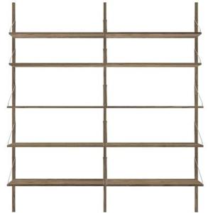 Frama Shelf Library H1852 Double wandkast dark stained