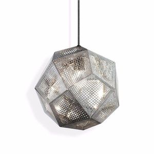 Tom Dixon Etch Hanglamp 32 cm - Staal