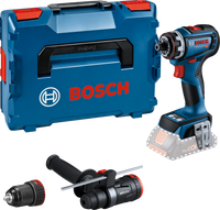 Bosch Blauw GSR 18V-90 FC Accuboormachine 18V | Zonder accu's en lader L-Boxx + GFA 18-M  en GFA 18-H - 06019K6204 - thumbnail