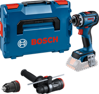 Bosch Blauw GSR 18V-90 FC Accuboormachine 18V | Zonder accu&apos;s en lader L-Boxx + GFA 18-M en GFA 18-H - 06019K6204 - thumbnail