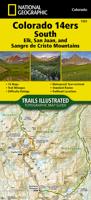 Wandelkaart 1303 Colorado 14ers Zuid | National Geographic