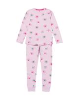 HEMA Kinder Pyjama Stretch Katoen Bloemen Lila (lila) HEMA Kinder Pyjama Stretch Katoen Bloemen Lila (lila)