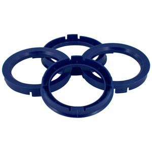 TPI Centreerringen 67.1->56.6mm Blauw 4 stuks TP671566