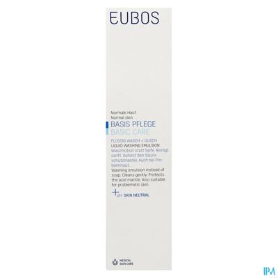 Eubos Zeep Vloeibaar Blauw N/parf 400ml