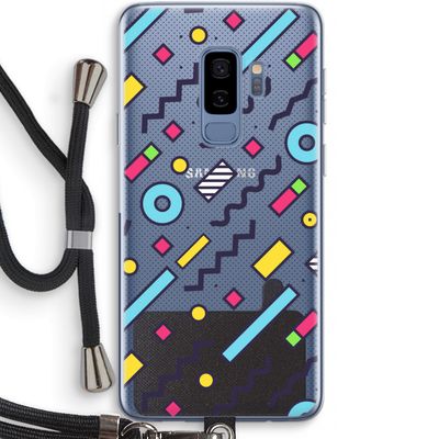 8-bit N°8: Samsung Galaxy S9 Plus Transparant Hoesje met koord