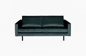 WOOOD Bank 'Rodeo', kleur Blauwgroen