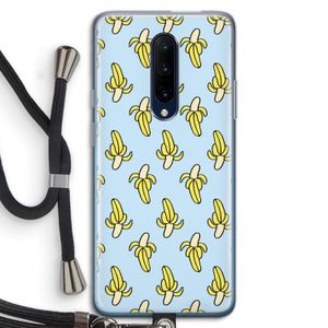 Bananas: OnePlus 7 Pro Transparant Hoesje met koord