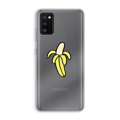 Banana: Samsung Galaxy A41 Transparant Hoesje