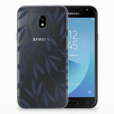 Samsung Galaxy J3 2017 | TPU Case | Leaves Blue