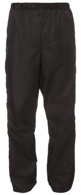 Vaude Fluid II Full-zip Regenbroek Heren Black L