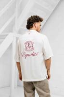 Equalité Oasis Oversized T-Shirt Heren Wit - Maat L - Kleur: Wit | Soccerfanshop