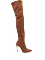 Casadei cuissardes Julia 100 mm - Marron