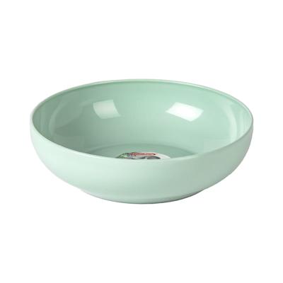 Plasticforte Kommetjes/schaaltjes - dessert/ontbijt - kunststof - D20 x 6 cm - mintgroen