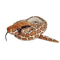 Wild Republic Pluche Birmese python - knuffeltje - 280 cm - slangen knuffels