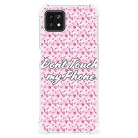 OPPO A53 5G | A73 5G Anti Shock Case Flowers Pink DTMP - thumbnail