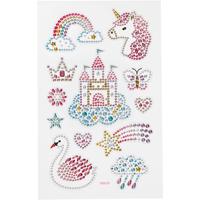 Creativ Company Diamond stickers, unicorn univers, vel 10x16 cm, 1 vel Creativ Company Diamond stickers, unicorn univers, vel 10x16 cm, 1 vel