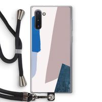 Lapis: Samsung Galaxy Note 10 Transparant Hoesje met koord