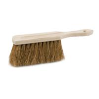 Houten stoffer - 28 cm - met kokosvezel - extra vol - voor binnen en buiten - handveger