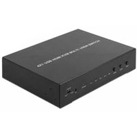 DeLOCK KVM 4-in-1 Multiview Switch 4x HDMI met USB kvm-switch - thumbnail