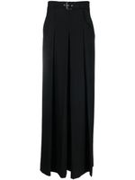 Alberta Ferretti pantalon ample à taille ceinturée - Noir Alberta Ferretti pantalon ample à taille ceinturée - Noir