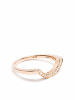 Loyal.e Paris bague Intrépide Grand Arc en or rose 18ct ornée de diamant