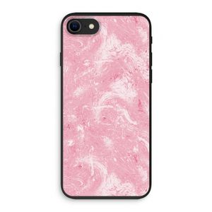 Abstract Painting Pink: iPhone SE 2020 Biologisch afbreekbaar hoesje