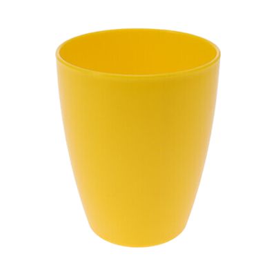 1x drinkbekers kunststof 340 ml geel