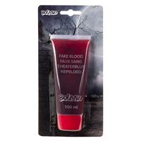 Tube vloeibaar nepbloed horror schmink 100 ml   -