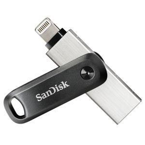 SanDisk SDIX60N-128G-GN6NE USB flash drive 128 GB 3.2 Gen 1 (3.1 Gen 1) Grijs, Zilver