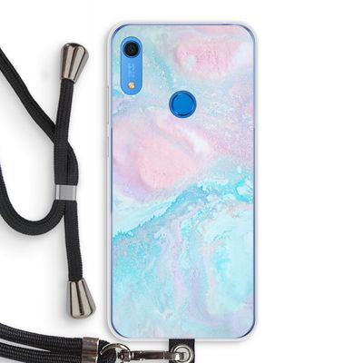 Fantasie pastel: Huawei Y6s Transparant Hoesje met koord