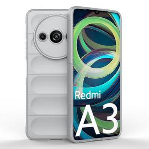 Xiaomi Redmi A3 Rugged TPU Hoesje - Lichtgrijs