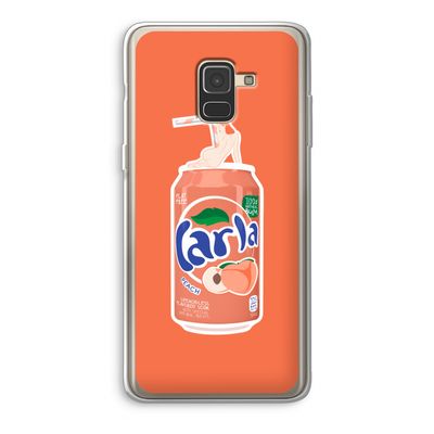 S(peach)less: Samsung Galaxy A8 (2018) Transparant Hoesje