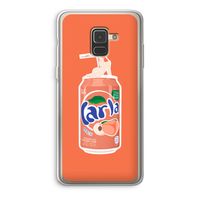 S(peach)less: Samsung Galaxy A8 (2018) Transparant Hoesje