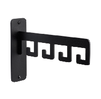 LIROdesign kapstok Barcelona zwart - per stuk