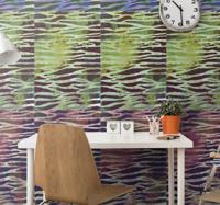 Dieren behang Abstracte zebra print Dieren behang Abstracte zebra print