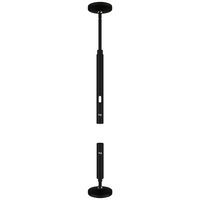 Paulmann Wire Corduo Wall Mount Set 94602 12V-kabelsysteemcomponenten Wandhouder Zwart (mat) - thumbnail