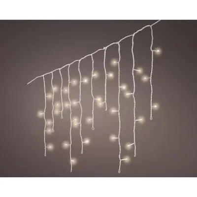 Icicle twinkle led - 20m 490LED warm wit