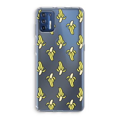Bananas: Motorola Moto G9 Plus Transparant Hoesje