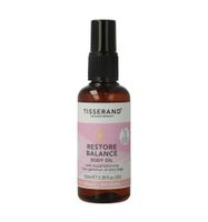 Restore balance massage & body oil