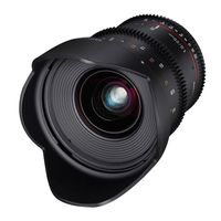 Samyang 20mm T1.9 VDSLR ED AS UMC Canon EF-M-mount objectief - thumbnail