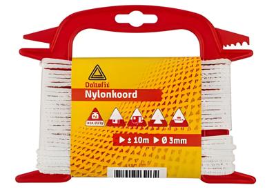 Nylonkoord wit 6mm I - Deltafix