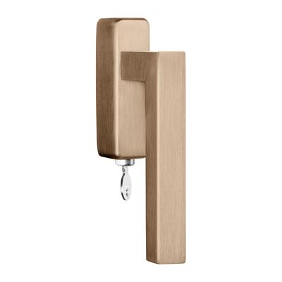 Formani BSQ1-DKLOCK-O draaikiepgarnituur afsluitbaar PVD licht brons rechts/links draaiend