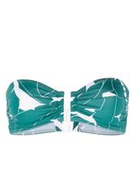 ERES haut de bikini bandeau Tabac à imprimé abstrait - Vert - thumbnail